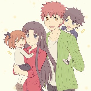 士郎　凛　子供